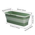 thumbnail image 4 of Cubo De Fregona Plegable Lavabo plegable de 22L, accesorio multifuncional para limpieza del hogar y baño, 4 of 7