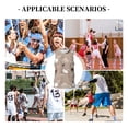 thumbnail image 6 of Naloa Chicken Basketball Jersey Reversible Men's Mesh Athletic Sports Shirts Training Practice S-4XL4X-Large, 6 of 6