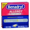 Allergy Relief BenadrylÂ® 25 mg Strength Gelcap 24 per Box