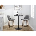 thumbnail image 3 of Toriano Counter Stools for Kitchen Counter, Counter Height Chairs, Bar Stools Set of 2, Counter Height Chairs, Bar Stools For Kitchen Island (Grey Fabric), 3 of 6