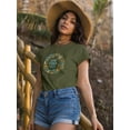 thumbnail image 2 of Buon Ferragosto Sea Wreath T-Shirt Women -Image by Shutterstock, Female 5X-Large, 2 of 4
