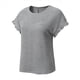 thumbnail image 2 of Blusas de Verano para Mujer, Camisetas de Cuello Redondo y Corta, Camisas de Trabajo Informales con Textura, Blusas Holgadas Gris L, 2 of 7