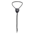 thumbnail image 2 of Bolo Tie Zulema Collar Colgante Accesorio de Moda Negro, 2 of 8