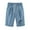 bleu, variante sur fartey Short en Coton et Lin pour Femmes avec Cordon de Serrage Graphique Pissenlit 5 Pouces Pantalon Taille Élastique Poches Coupe Respirante Demi-Pantalon