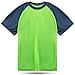 thumbnail image 3 of Kanu Surf T-Shirt de Bain à Manches Courtes UPF 50+ pour Garçons, Contraste Vert, 2T, 3 of 4
