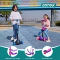 thumbnail image 3 of Kids Kick Scooter with Light- Wheels, Adjustable Handlebar & Removable  for Ages 2-8, 3 of 6