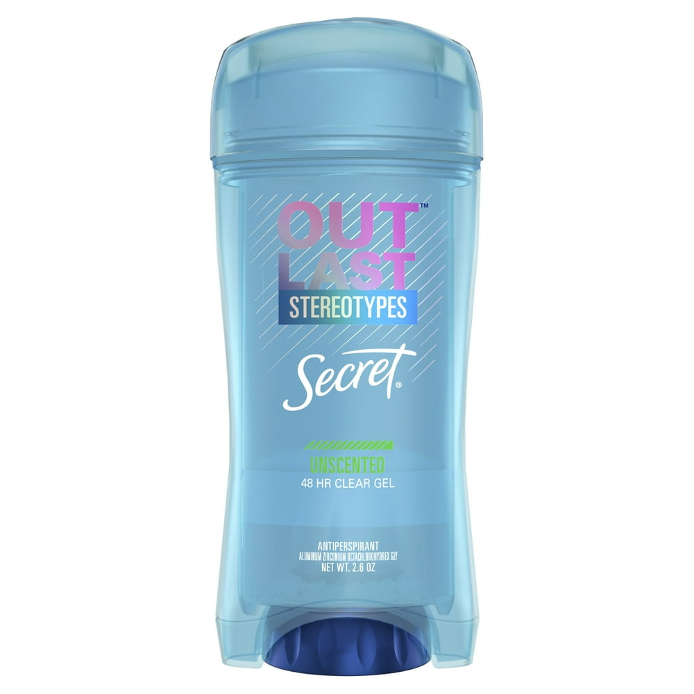 Secret Outlast Clear Gel Antiperspirant Deodorant for Women Unscented 2