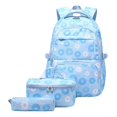 thumbnail image 2 of WHEANG Donut Printed School Backpack For Girls Backpack With Lunch Box Lightweight Water Kids Bookbags Set, 2 of 9