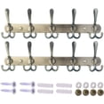 thumbnail image 1 of Perchero de pared de metal resistente, percheros para abrigo, sombrero, toalla, monedero Levamdar  WRHS-80-8, 1 of 5