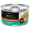 Purina Pro Plan Pate, High Protein, Gravy Wet Cat Food, COMPLETE ESSENTIALS Trout & Pasta Entree in Sauce, 3 oz. Pull-Top Can