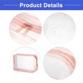 thumbnail image 4 of Vocoste 2 Pcs Women Waterproof Makeup Bag for Business Travel Vacation Camping Pink, 4 of 6