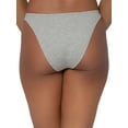 thumbnail image 3 of Smart & Sexy Women's Comfort Cotton Rib High-Leg Bikini Panty, 2-Pack Style-SA1414, 3 of 10