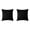 Black, variant on Throw Pillow Cover Pack of 1, Soft Decorative Square Cushion Case for Sofa, Couch, Bed, Chair, Living Room, Bedroom, Outdoor Patio, 15.75x15.75 Inch Home Decor, Yellow