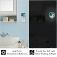 thumbnail image 5 of HemaKayy 2 Pack Plug-in LED Night Light with Light Sensor, Warm White, Dusk to Dawn Sensor Flat Nightlight for Bathroom, Hallway, Bedroom, Living Room - Unique Marble Texture, 5 of 7