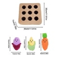 thumbnail image 3 of dgysar Garden Carrot Snuffle Mat for Dogs and Cats Interactive Foraging Brain Challenge Puzzle Toy for Small Medium Dogs Slow Feeder Enrichment Activity Pad, 3 of 7