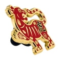 thumbnail image 2 of Chinese Zodiac Enamel Lapel Pin - Year of the Tiger Lapel Pin, 2 of 3