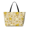thumbnail image 2 of Easygdp Cute Bee Gnomes Bolsa de Viaje de Playa de Gran Capacidad, Bolsa Tote Perfecta para la Playa, Escapadas de Fin de Semana y Viajes, 2 of 7