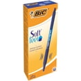 thumbnail image 1 of Bolígrafos BIC Soft Feel Blue, retráctiles de 1,0 mm, paquete de 12, 1 of 6