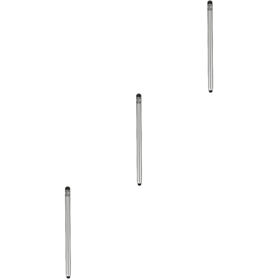 3 Count Stylus Touch Screen Pen 1X24.3CM Silver