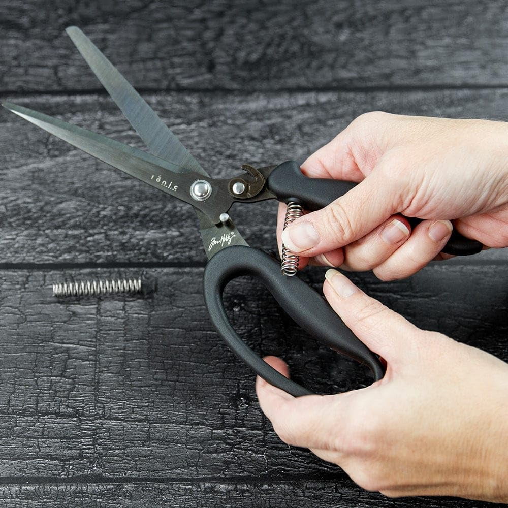 Tim Holtz - 9.5" / 24.13cm Recoil Scissors - 5385e