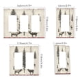 thumbnail image 2 of Yayeee Rocker Switch Wall Plate 1-Gang 4.6"x2.9" Home Decorative Outlet Cover, Black Deer, 2 of 6