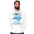 thumbnail image 5 of North Carolina You're Home Here Cute Hoodie Sweatshirt Women Men Brisco Brands M, 5 of 6