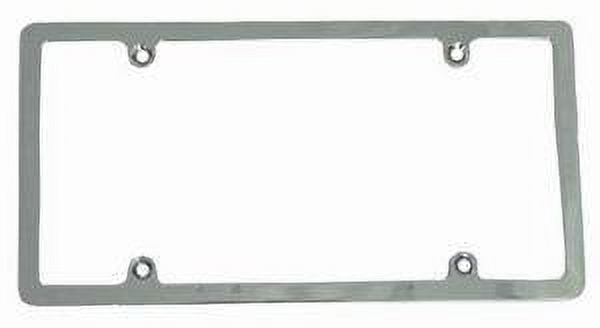 Racing Power Co-Packaged R6071, Alum License Plate Frame W/Light Performanc