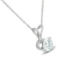 thumbnail image 2 of Pompeii Certified VS Lab Grown Diamond 3/8Ct - 5/8Ct Pendant Necklace 14k Gold, 2 of 5