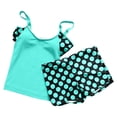thumbnail image 3 of HUAXUN Tankini Swimsuits for Women Tummy Control Cute Tankini Womens Swimsuit Cover Up Tummy Control Tankini 2 Piece Swimsuit Tummy Control Bathing Suit, 3 of 4