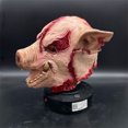 thumbnail image 2 of Máscaras de miedo para Halloween, disfraces de fiesta, máscara de cabeza de cerdo de terror, accesorios para disfraz de cosplay de animales, máscara de látex, 2 of 5