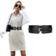 thumbnail image 1 of Women's Wide Elastic Waist Belt For Dress Stretch Cinch Belt Black, 1 of 3