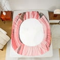 thumbnail image 5 of Feelyou Couple Pelicans Animal Queen Sheet Sets, Rustic Cabin Bed Set, 4 Pieces, 5 of 7