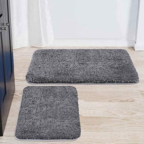 Details about   Super Soft Bath Mat Water Absorbing Bathroom Rugs Non Slip Rubber Backed Mats 