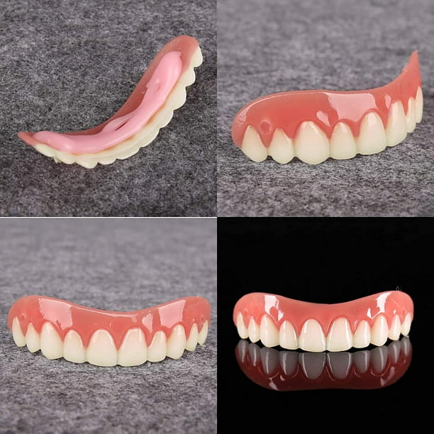 Dents artificielles Prothèses dentaires temporaires rapides Top Facettes de  sourire parfaites, réparez vos dents rapidement, faites-vous sourire en