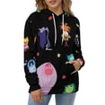 thumbnail image 3 of Inside Out 2 Emotions Hoodie for Men and Women Pullover Sweatshirts 3D Printed Hooded Cool Pullover Hoody with Kangaroo Pocket,2XL, 3 of 5