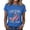 #01 Blue, variant on 250 Anniversary Shirt for Women 1776-2026 Stars and Stripes Print Short Sleeve Crew Neck Stretchy T-Shirts Vintage Relaxed Fit Comfy Summer Spring Tees,XL,#01 Pink