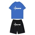thumbnail image 1 of WILLBEST Conjunto de Dos Piezas de Camiseta y Pantalón Corto de Manga Corta para Hombre (Camiseta y Pantalón Corto, 2012), 1 of 3