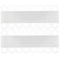 thumbnail image 2 of MasteelfCA 300pcs Merchandise Display Tags Clear Sticky Hangs Tabs Adhesive Hanging Tags, 2 of 7