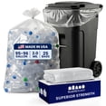 thumbnail image 1 of Bolsas de basura Plasticplace 95 a 96 galones 2 mil de espesor 61 x 68 pulgadas 25 unidades, 1 of 5
