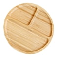 thumbnail image 3 of Platos cuadrados de bambú BLESIY Vajilla para niños plato de alimentación saludable, 3 of 8