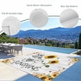 thumbnail image 3 of Sunflowers Outdoor Rug for Patio/Deck/Porch, Non-Slip Large Area Rug 6 x 9 Ft, Farmhosue You Are My Sunshine Wooden Grain Indoor Outdoor Rugs Washable Area Rugs, Reversible Camping Rug Carpet Runner, 3 of 8