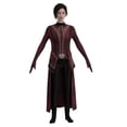 thumbnail image 4 of Disfraz de bruja escarlata Marvel Wanda Vision para mujer, traje de carnaval, máscara hecha a medida, disfraz de Halloween, alta calidad, 4 of 4