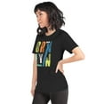 thumbnail image 2 of Brooklyn NYC Unisex t-shirt (Black Heather, XS), 2 of 5