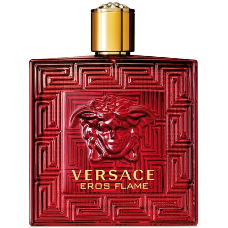 Versace Eros Flame Eau De Parfum Spray, Cologne for Men, 6.7