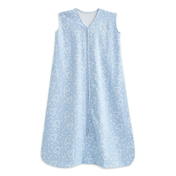 HALO® SleepSack® Disney Baby Wearable Blanket - 100% Cotton - Confetti Mickey - Blue LG