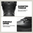 thumbnail image 2 of NORTIV 8 Men's Breathable Military Tactical Work Boots Side Zipper Cushion Sole Leather Lightweight Hiking Motorcycle Combat Army Boots with Arch Support, 2 of 10