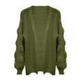 thumbnail image 4 of LowProfile Cardigan Sweaters for Women Plus Size Long Sleeve Casual Tops Sleeve Loose Winter Fall Knit Sweater Coats, 4 of 4