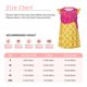thumbnail image 3 of Fotbe Red Ice Cream Vestido de Dormir para Niñas de 3 a 10 Años, Mangas Cortas, Estilo Princesa, Pijama Camisón con Mangas Voladas-Large, 3 of 6