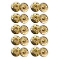 thumbnail image 4 of Jumpingount 10set Camisas rompevientos Cierres a presión invisibles botones de metal dorados, 4 of 6