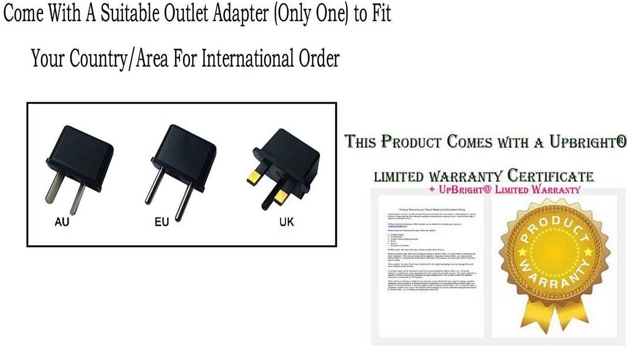 5V AC Adapter Charger – Fits RCA 10 Viking Pro RCT6303W87 / RCT6303W87DK 10.1″ Tablet